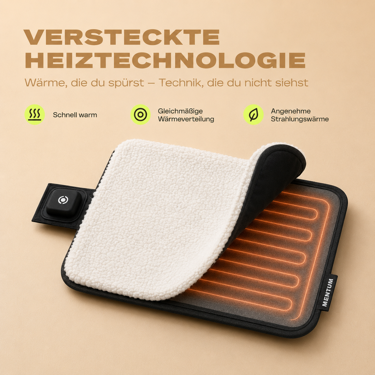X-TRA Heat Power-Heizkissen mit Akku
