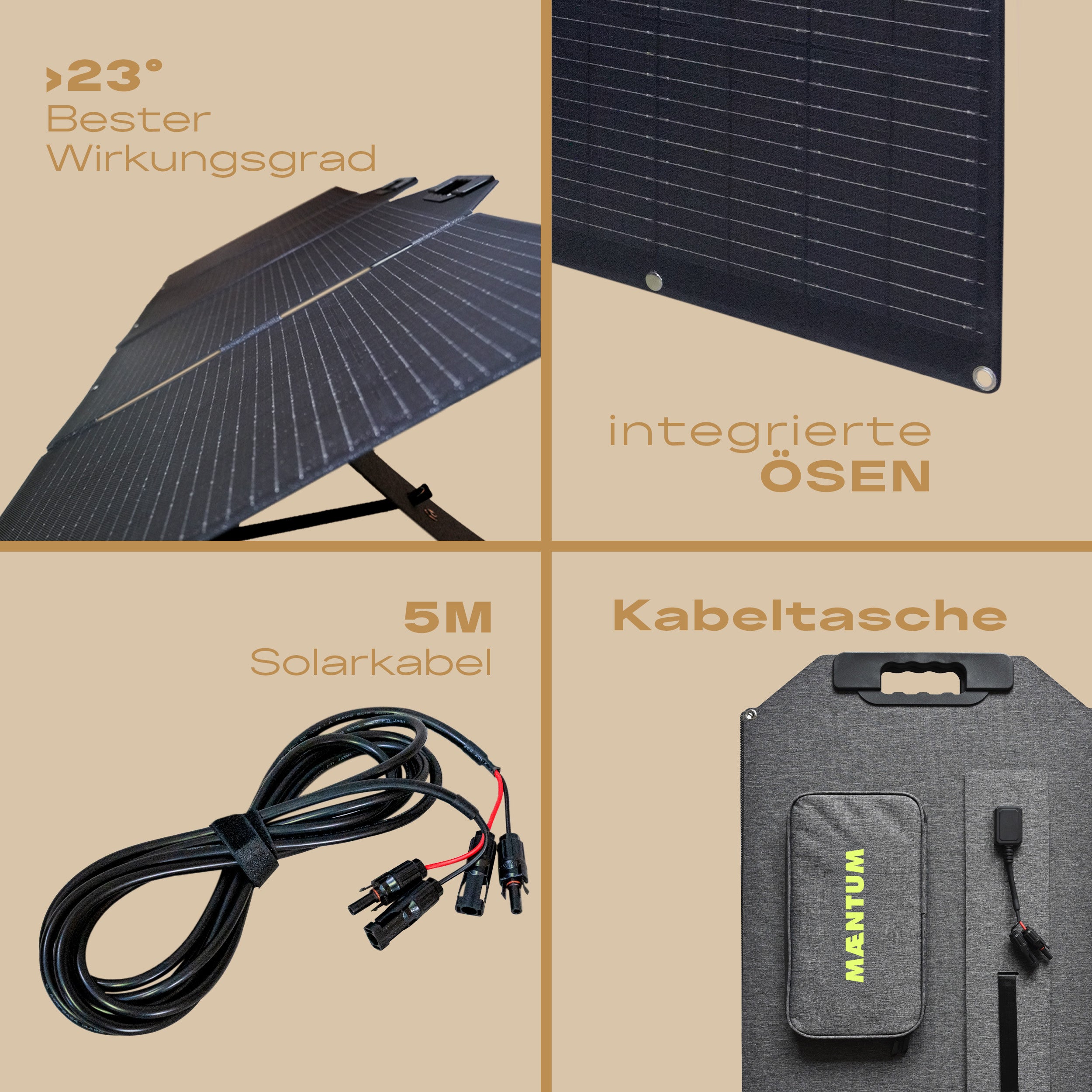 Faltbares SolarPanel 2.0 B-Ware