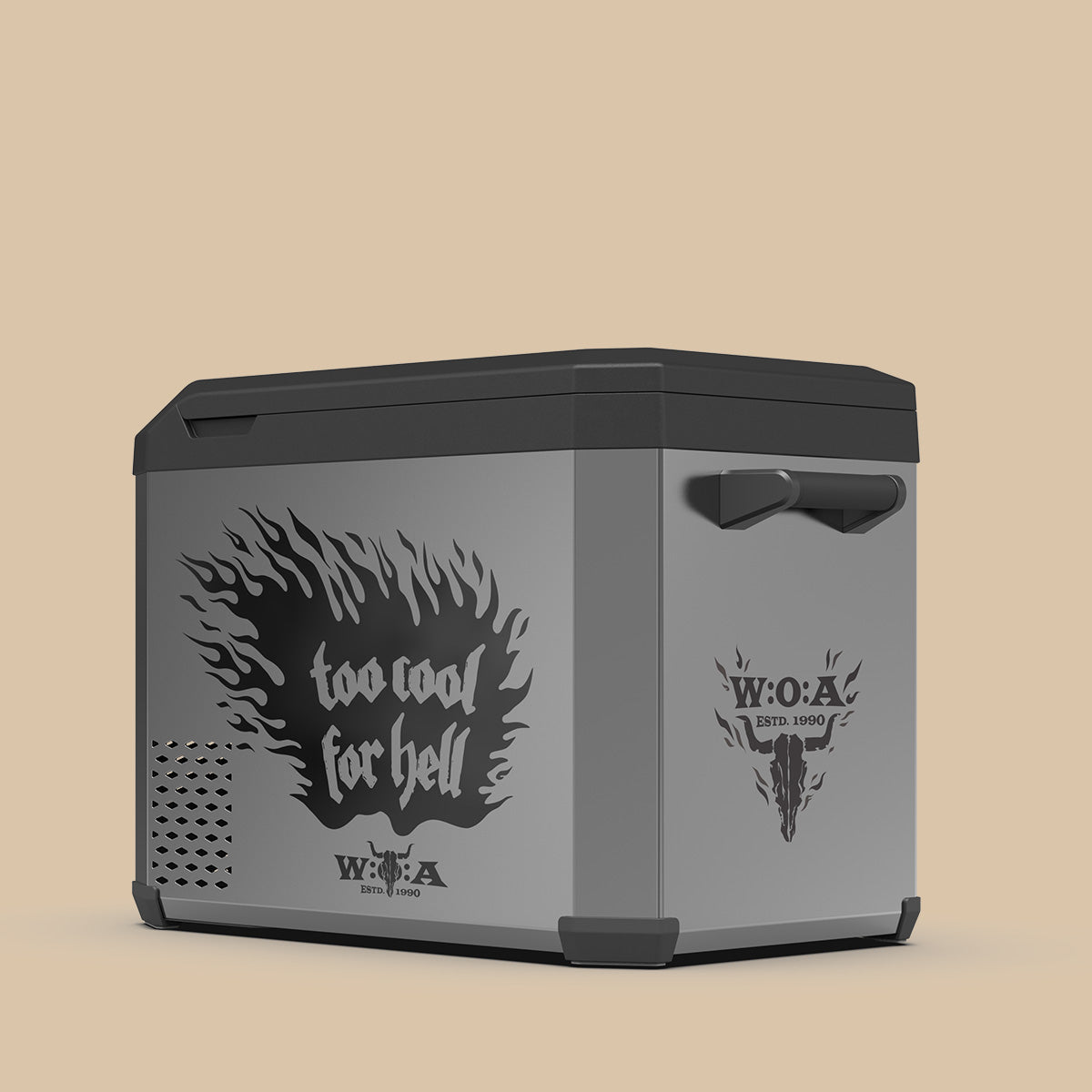 IceCubeX 40 - Kompressor-Kühlbox, Limited Wacken Edition