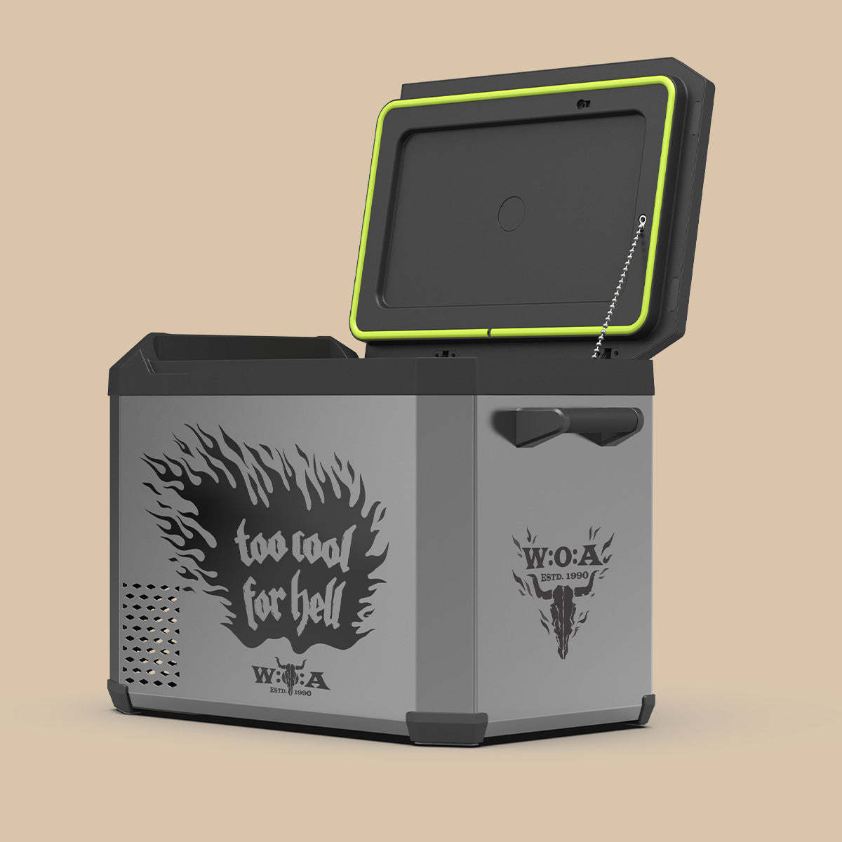IceCubeX 40 - Kompressor-Kühlbox, Limited Wacken Edition